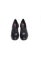 Women's black stone detailed walking shoes - 6