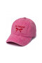 ''Girl's Joy'' Embroidered Washed Hat /''Girl's Joy'' Embroidered Washed Baseball Cap - 2