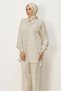 Shirt Collar Jacquard Suit 46568 - 2