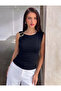 New Season Women's Blouse Athlete with Shoulder Buckle and Zero Sleeves - 3