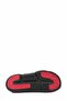 Men's Black Slip-On Slippers - Casual Comfortable Light Sole Shoes - Red Detail - 6