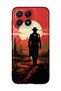 Xiaomi 17 Compatible Cowboy Sunset Pattern Transparent Phone Case