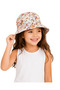 Girl's Floral Patterned Bucket / Fisherman's Bucket Hat 4-8 Years Old - 8