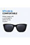 MT01 Smart Audio Sunglasses with Bluetooth Calling Touch & Music Control Voice Assistant and IP67 Waterproof Black - 4