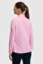 Women's Pink Long Sleeve Basic Shirt 50320211-Vr041 - 5