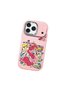 Pink Silicone Case Compatible with iPhone 17 Pro Max with Shock-Absorbing Camera Protections - 3