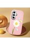 Pink Silicone Case with Shock-Absorbing Camera Protection Compatible with Samsung Galaxy S24 Fe - 2