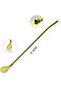 6Pcs Stainless Steel Straw Reusable Drinking Spoon Straw For Home Party Barware Bar Accessories (Rainbow) - 3