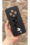 Tecno Spark 30C Compatible Hearted Panda Patterned Silicone Shock Absorbing Classic Protected Rubber Case