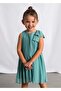 Girl's Chiffon Dress Green