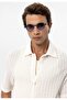 Textured Crochet Men's Shirt - 6