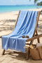 Unisex 100% Cotton Beach Towel 70X140 cm |   Beach, Pool, Spa, Sauna, Sports Towel |   Embossed Pattern - 2