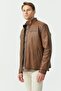Regular Leather Coat - 2