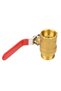 DN25 Ball Valve Brass Ball Valve Shut off Valve Level Handle Brass Pipe Ball Valve Male and Femal... - 4