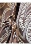 Western Ethnic Shawl Patterned Embroidered Front Tie Vest and Mini Skirt Summer Vacation Two-Piece Set - 6