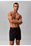 Men's Regular Cut Quick-Drying Fabric Navy Blue Swim Shorts - 2