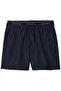 Men's Regular Cut Quick-Drying Fabric Navy Blue Swim Shorts - 6