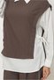 Shirt Collar Pants Suit 45754 - 3