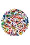 Bandai 50pcs Cute Cartoon Super Wings Graffiti Desk Phone Case Water Cup Notes Waterproof Reward Sti - 7
