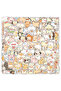 100PCS Cartoon Cute Hand Drawn Animals Mxied Graffiti Stickers for Bicycle Hand Account Pencil Ca...