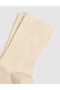 Women's Beige Socks 50324354-Vr019 - 2