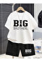 Big Men's 2-Piece Set - Relaxed Fit T-Shirt and Shorts Set