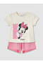 Original Minnie Mouse Printed Baby Girl Shorts Set - 2