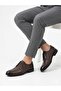 Men's Brown Genuine Leather Neolite Sole Classic Shoes - 2