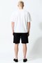 Men's Plus Size Shorts Regular Cut Normal Waist Mid-Length Elastic Waist Side Color Paneled Knitted Fabric - 5