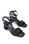 Elegant Evening Dress Shoes with Single Strap Comfortable and Stylish Single Strap Heeled Shoes