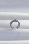 Brass Silver Color Pearl and Baguette Stone Earcuff Earring 5886 - Oembys2599-9752 - 2