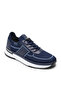 Altea Navy Blue Knitwear Men's Sneaker Casual Shoes Leather Lined - 3