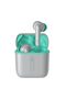 PODS E92 Bluetooth Earbuds, 600mAh Charging Case Capacity, Bluetooth 5.3 Connectivity, Ergonomic Design, Touch Control, IPX5 Rated Protection, Gray