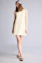 100% Cotton Crew Neck Linen-Look Sleeveless Mini Dress H6707Ax26Sm - 2