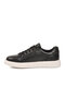 Black Genuine Leather Large Size Men's Casual Shoes 2516 m - 4