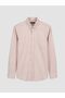 Regular Fit Linen Look Men's Shirt - 5