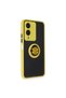 Vivo Y17S Case Montreal Ringed Silicone Cover - Yellow - 2