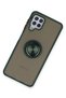 Ilkeshop Galaxy A22 Case Montreal Ringed Silicone Cover (234610) - Green - 2