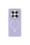 Xiaomi Redmi Note 14 Pro 4g Regal Magsafe Stand Cover - Lilac - 3