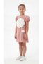 Floral Appliqué Girls' Dress - 2