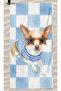 Dog - Colorful Dog Printed Beach Towel - 75X150 cm - 3