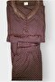 Plus Size Bamboo Women's Capri Pajama Set Plum - 2