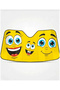 Metallized Sunshade for Car (Smile) Automobile Front Windshield Protection (Not Made of Cardboard) - 2