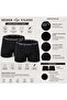 Men's Lycra Plain Cotton Boxer 2-Pack Seher - 2