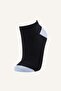 Women's Printed 5-Piece Cotton Booties Socks I0791Axns - 2