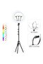 Portable MJ45 18" RGB Desktop Soft LED Ring Light with 3 Mobile Holders & Mini Stand - 4