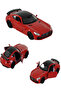 Metal Mercedes Amg Gtr Red Car Door Opened Welly Mercedes Amg Gtr Red 12 cm Pull and Drop Model Car - 2