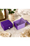 Natural Bamboo Jewelry Box 9X9X5,5 cm Midi Size Decorative Multi-Purpose Jewelry, Gift Box - 3