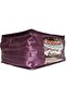Generic Saree Cover With Front Window, Satin Storage Organizer, Pack of 2, 10 Inch Height, PURPLE - 3