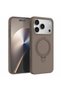 Case Compatible with Apple iPhone 17 Pro Aura Stand Magsafe Brown